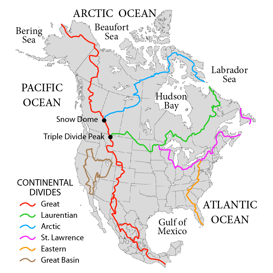 Continental Divide of the Americas - Wikipedia