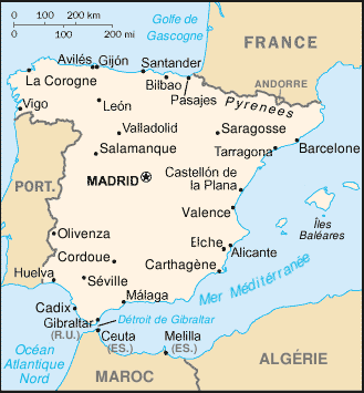 Géographie de l'Espagne — Wikipédia