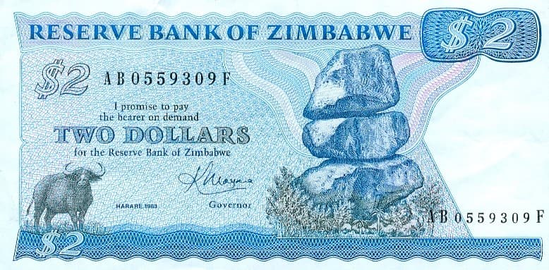 Dollar du Zimbabwe — Wikipédia