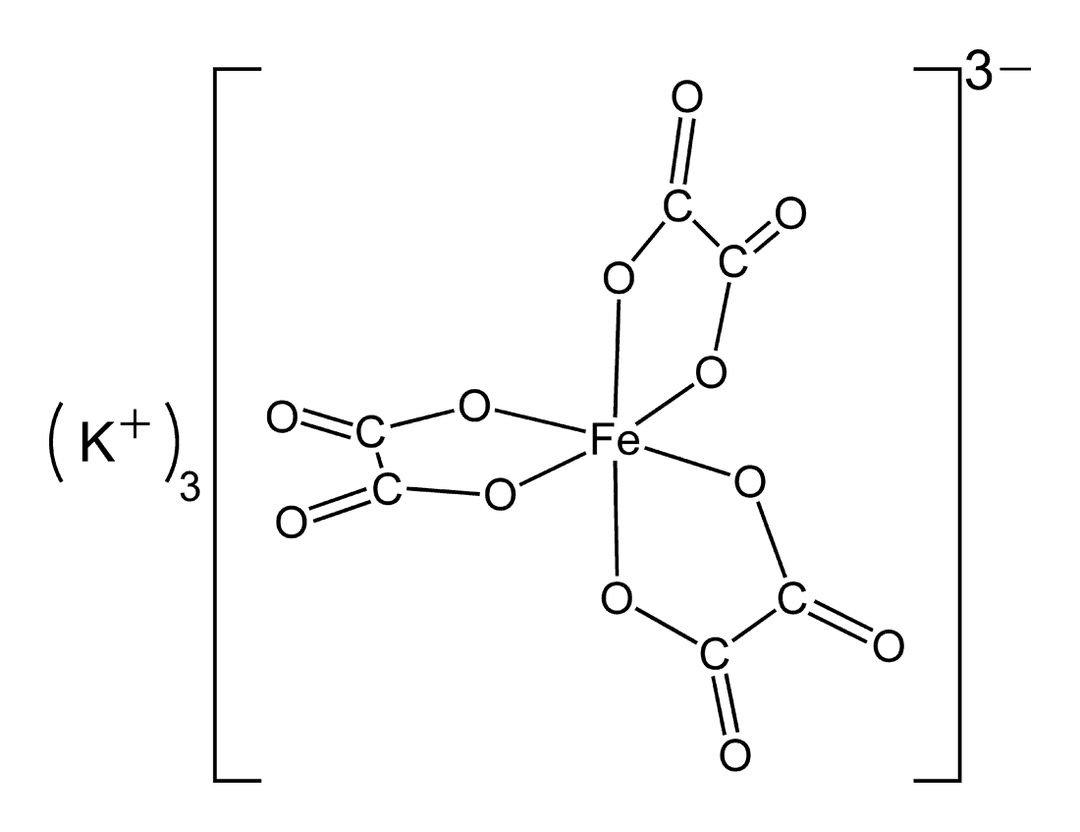 Ferrioxalate de potassium — Wikipédia