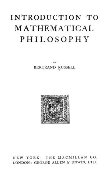 Introduction to Mathematical Philosophy - Wikipedia