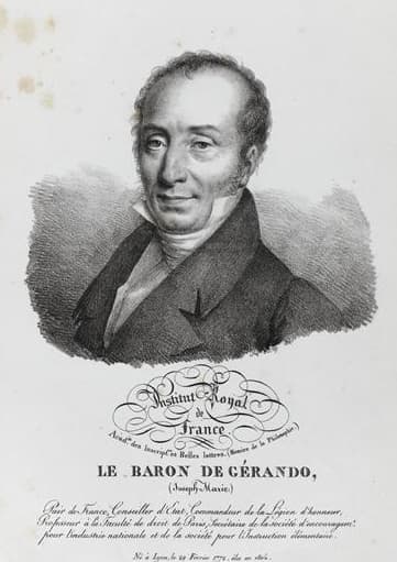 Joseph-Marie de Gérando — Wikipédia