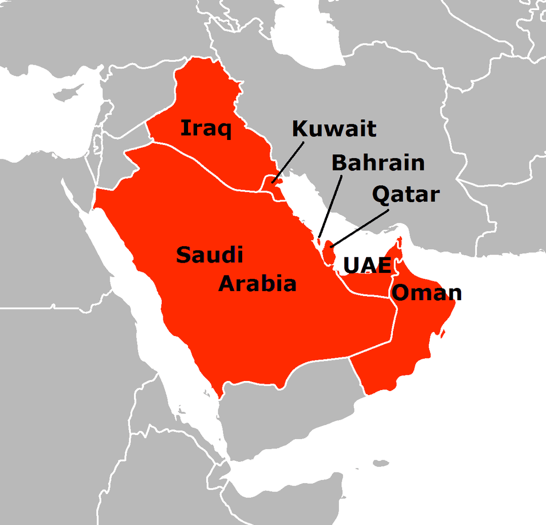 Arab states of the Persian Gulf - Wikipedia