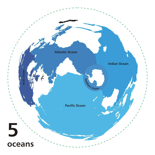 Borders of the oceans - Wikipedia