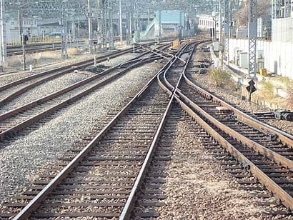 Voie à double écartement — Wikipédia