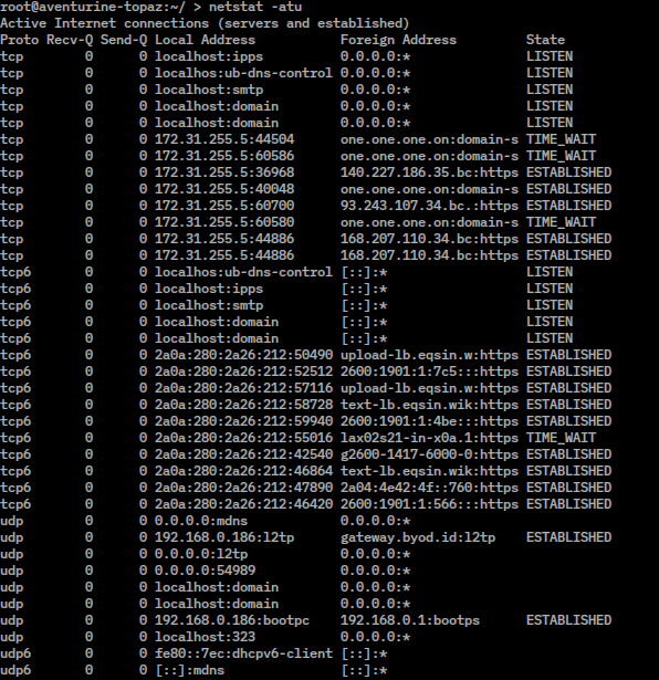 netstat — Wikipédia