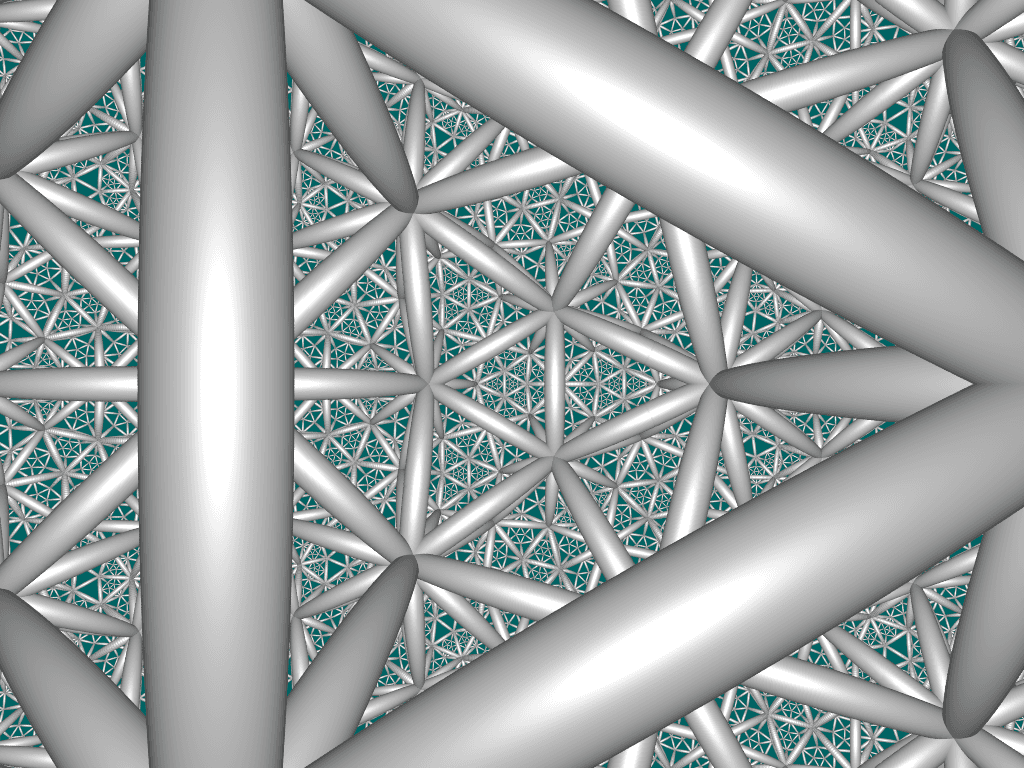 Icosahedral honeycomb - Wikipedia