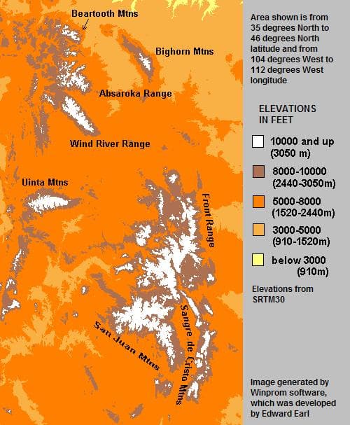 Monts Uinta — Wikipédia