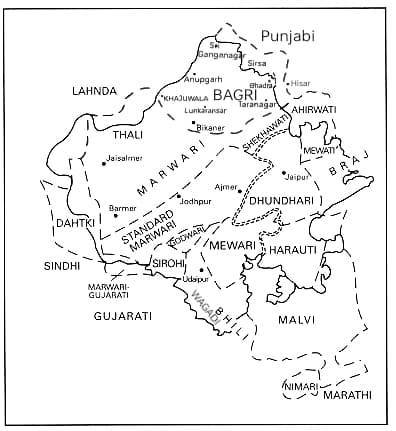 Marwari (langue) — Wikipédia