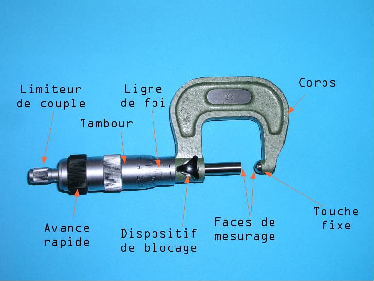 Micromètre (appareil de mesure) — Wikipédia