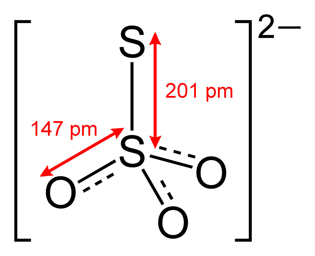 Thiosulfate - Wikipedia