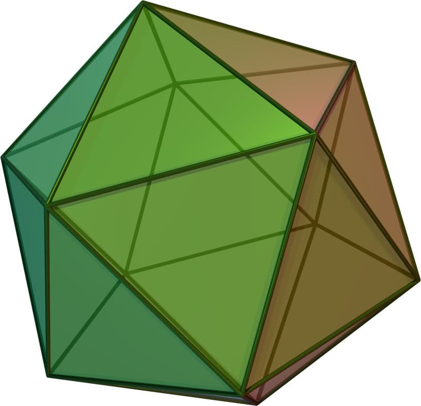 Regular icosahedron - Wikipedia