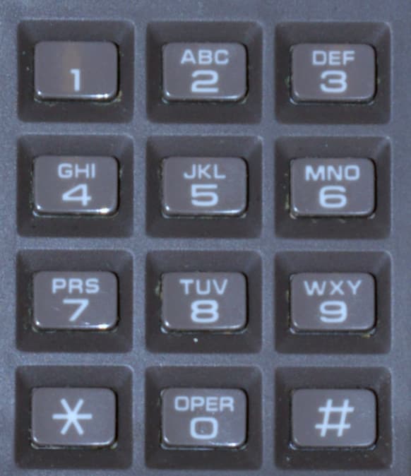 Clavier téléphonique — Wikipédia