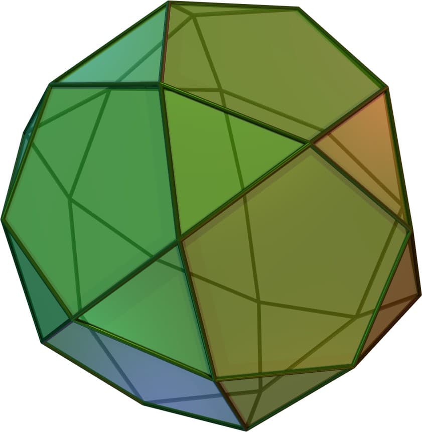 Icosidodécaèdre — Wikipédia