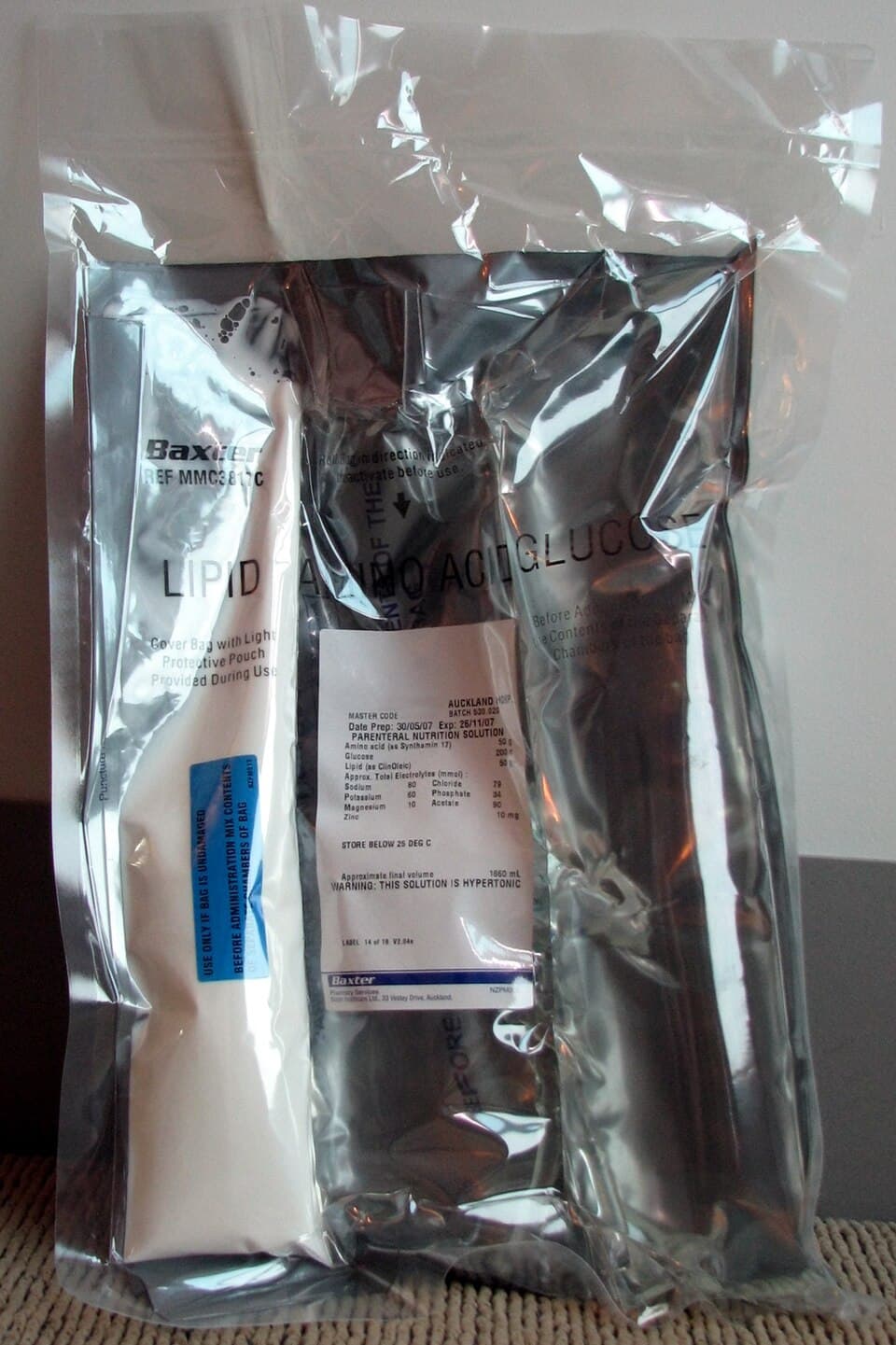 Parenteral nutrition - Wikipedia