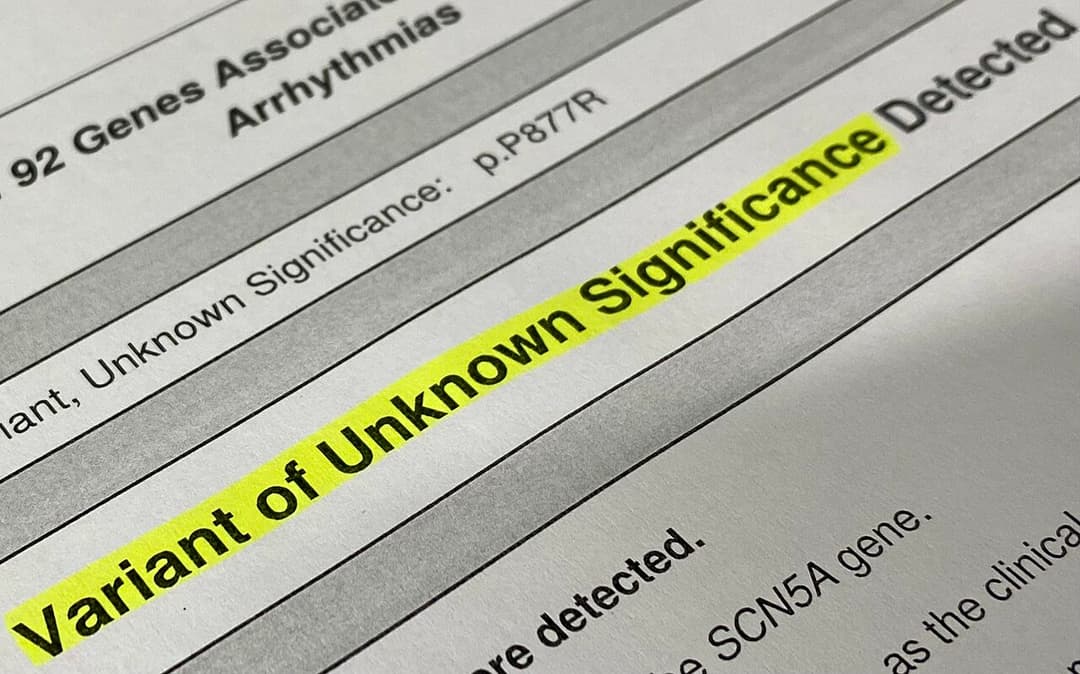 Variant of uncertain significance - Wikipedia