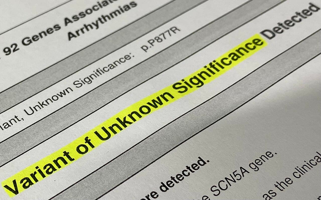 Variant of uncertain significance - Wikipedia