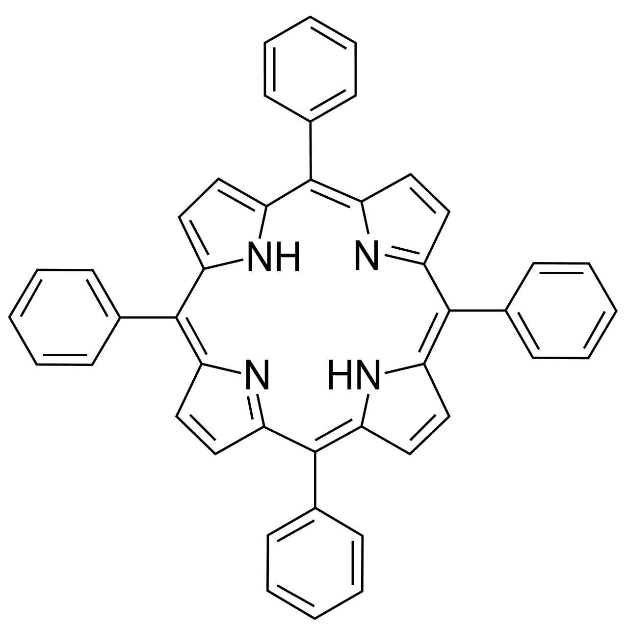 Tétraphénylporphyrine — Wikipédia