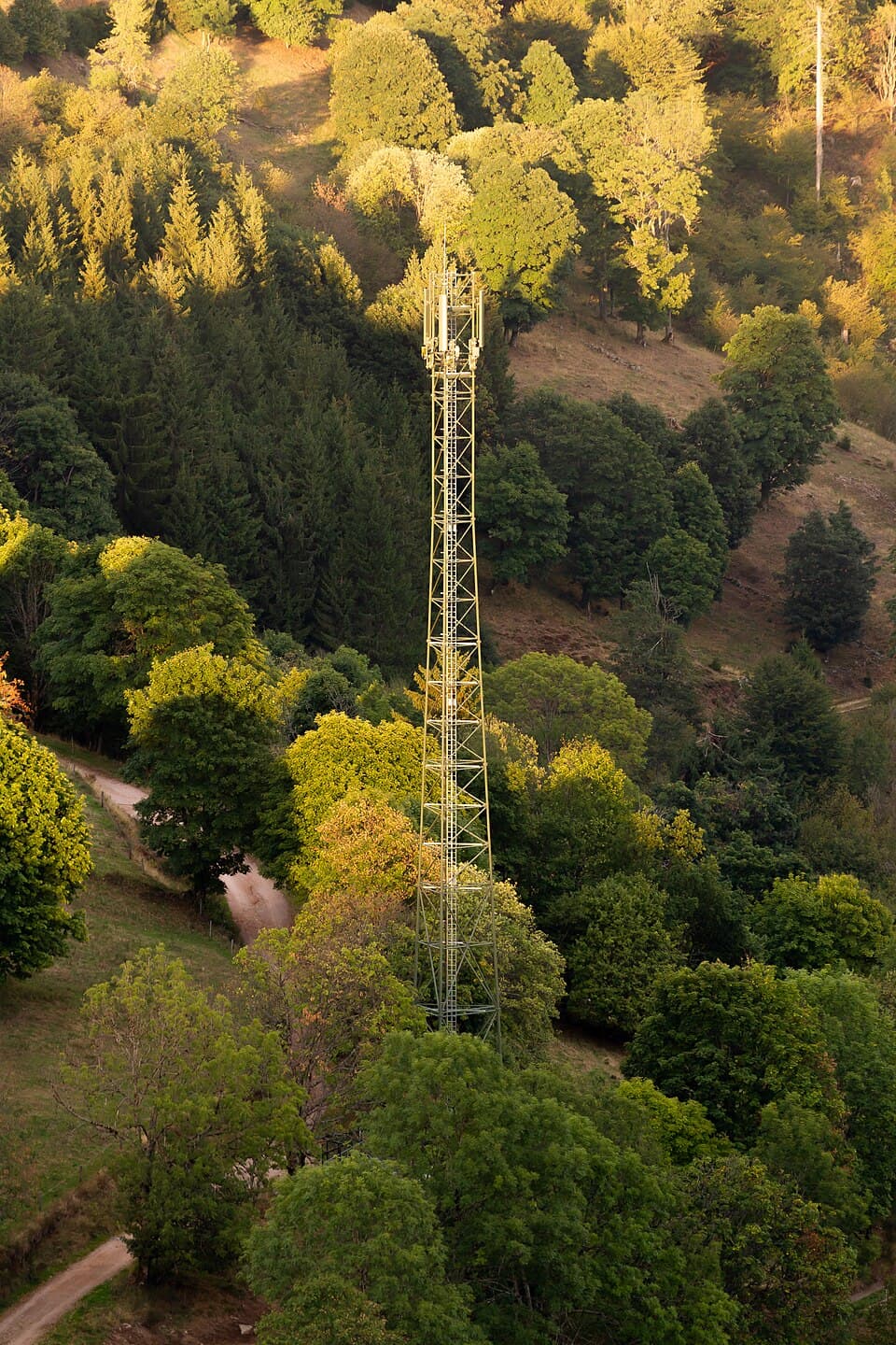 Antenne-relais de téléphonie mobile — Wikipédia
