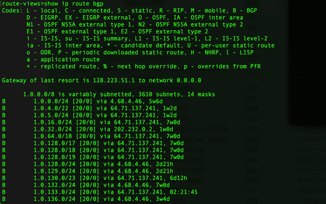 Table de routage — Wikipédia