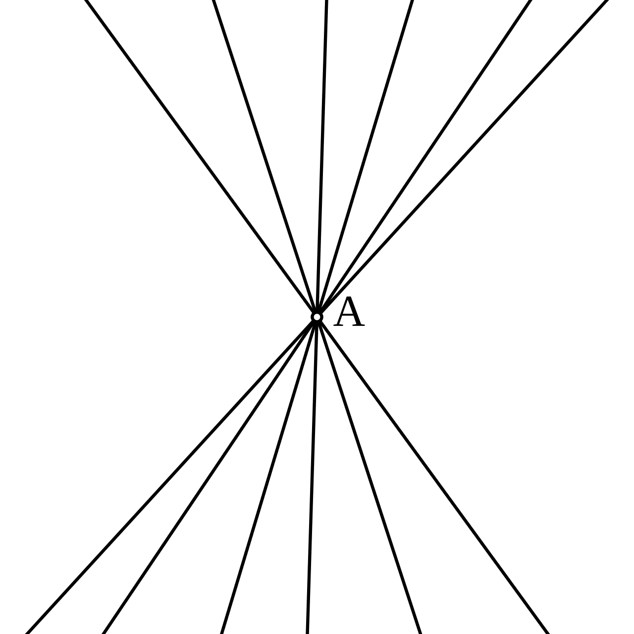 Pencil (geometry) - Wikipedia