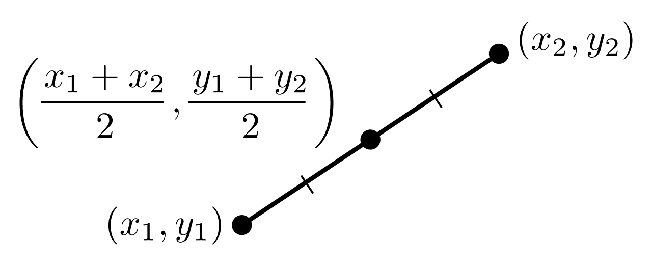 Milieu d'un segment — Wikipédia