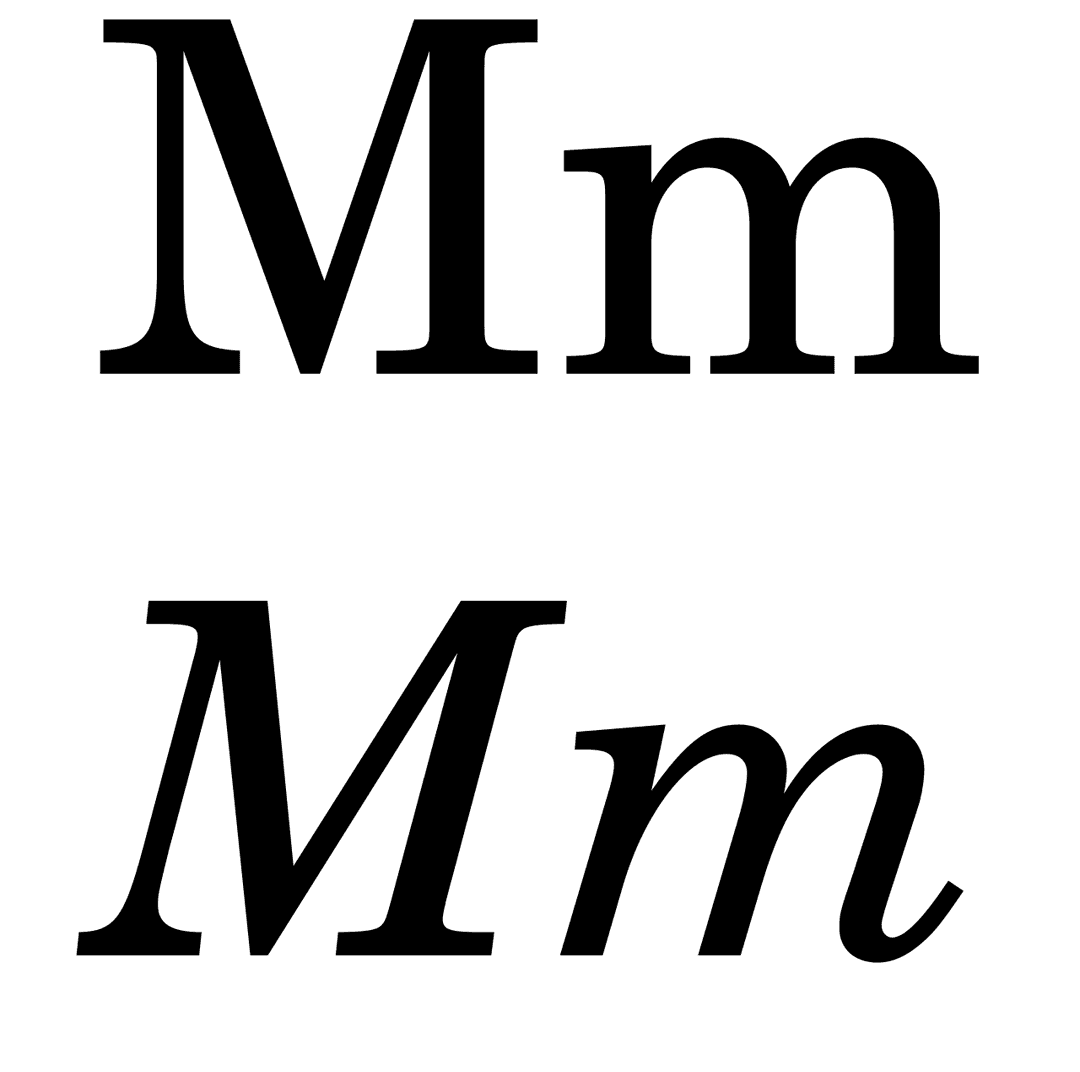 M (lettre) — Wikipédia