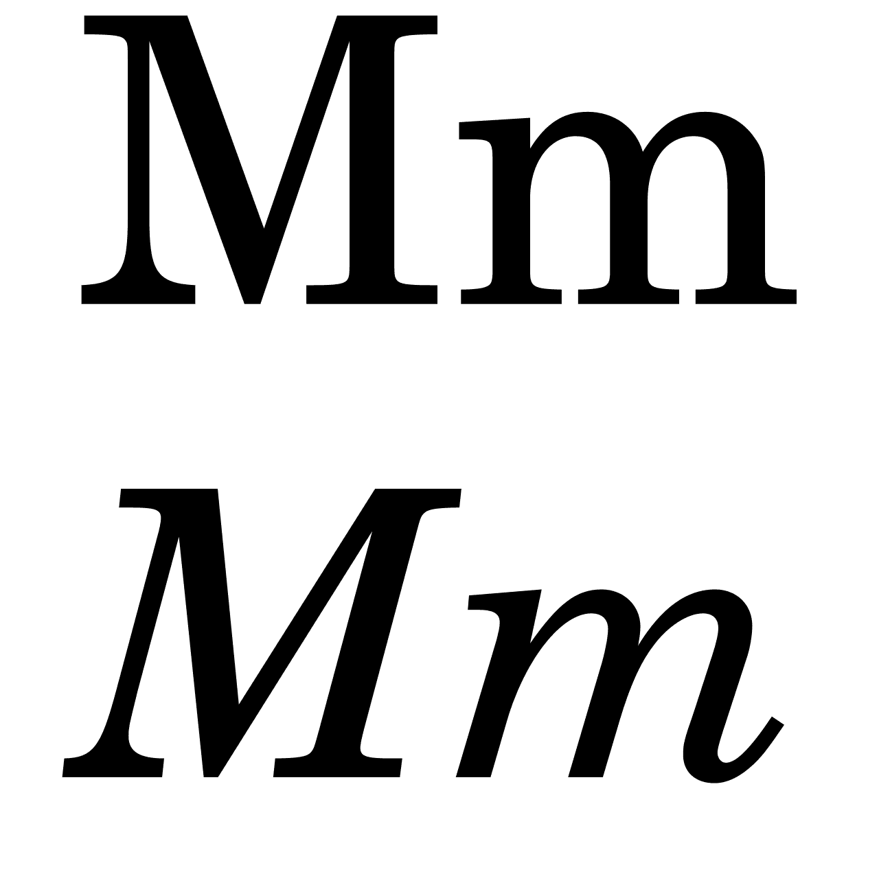 M (lettre) — Wikipédia