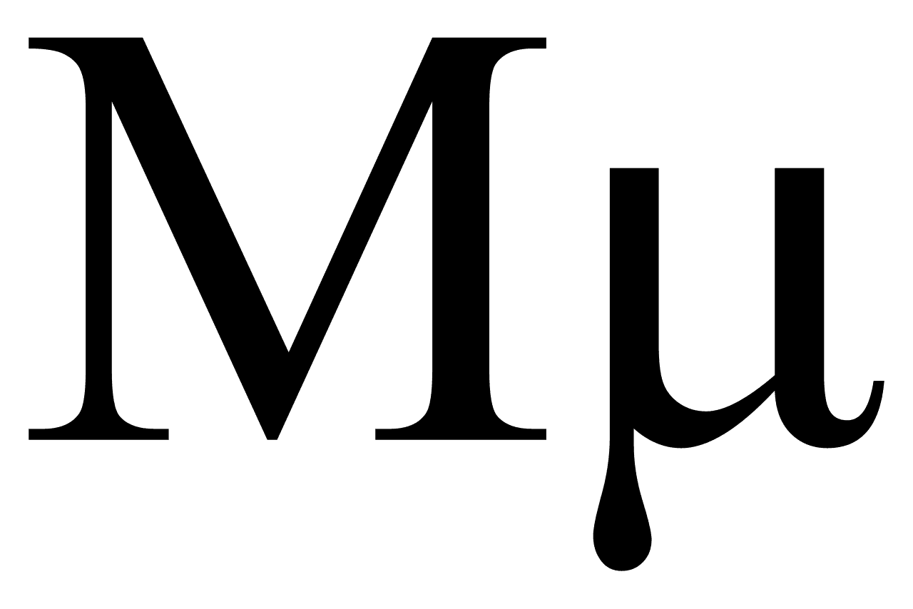Mu (lettre grecque) — Wikipédia