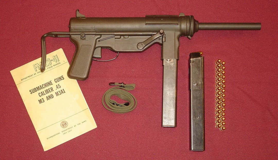 M3 submachine gun - Wikipedia