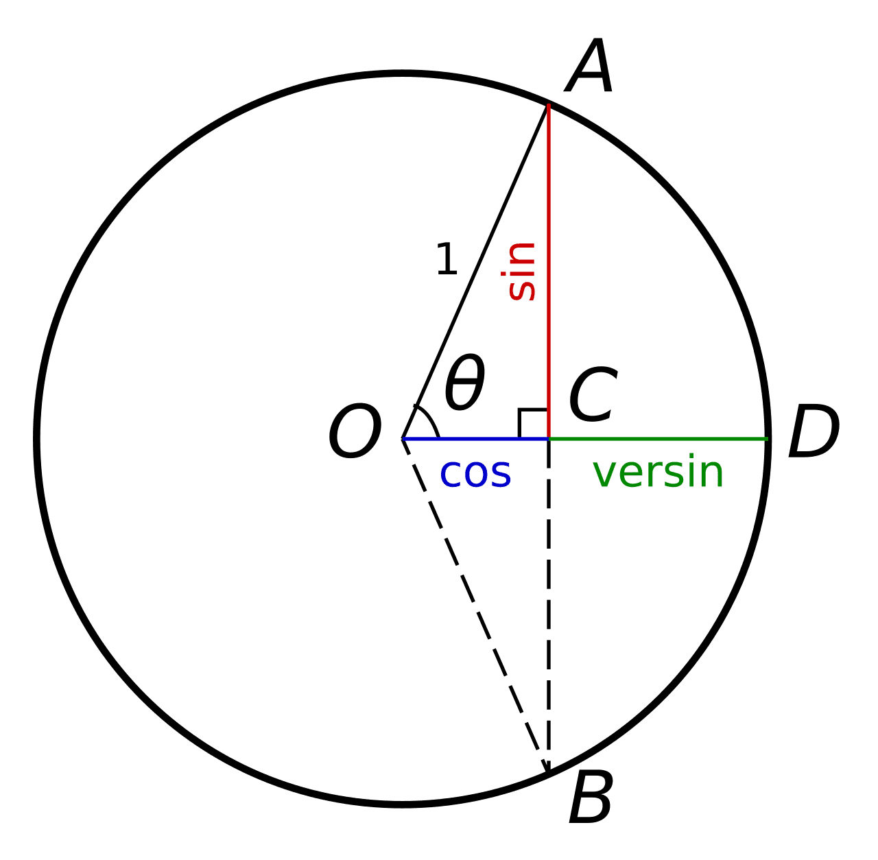 Sinus verse — Wikipédia