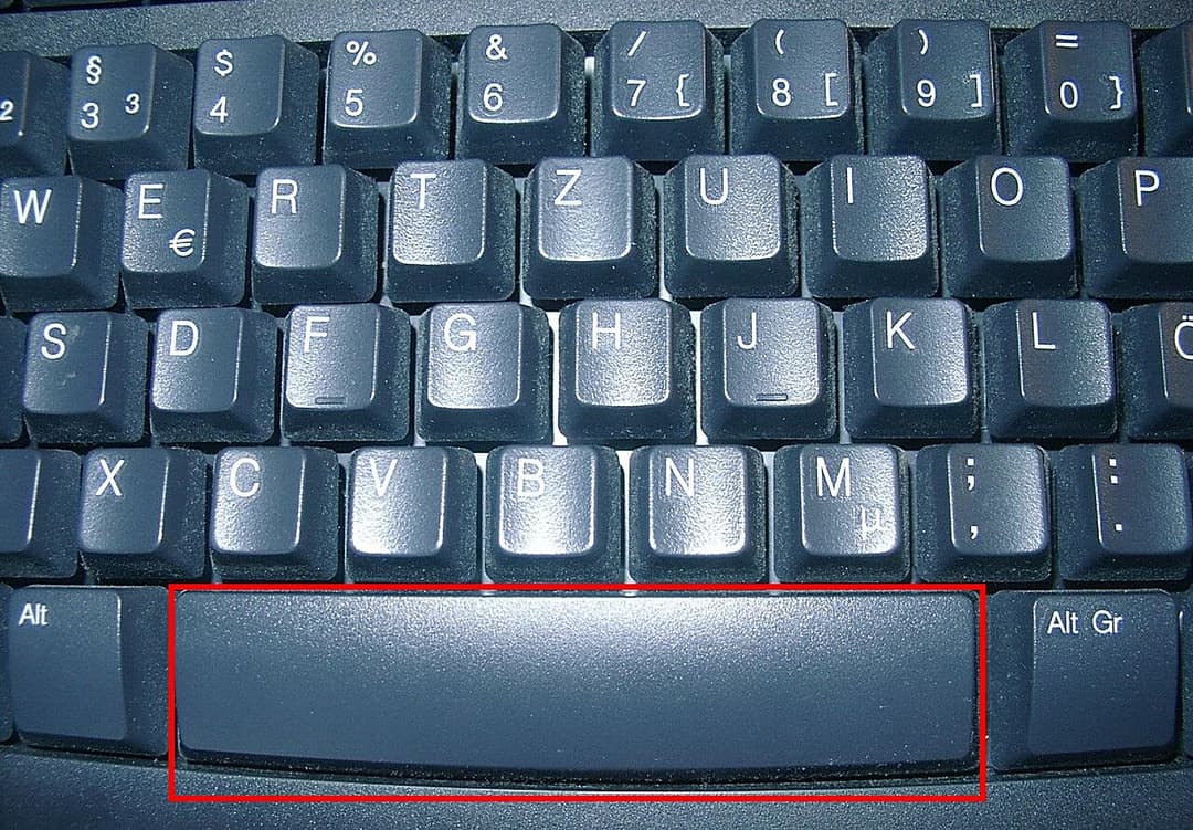 Space bar - Wikipedia