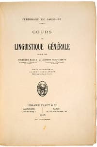 Course in General Linguistics - Wikipedia